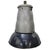 1950s Vintage Industrial French Blue Enamel Pendant Lights from Mazda For Sale - Image 5 of 5