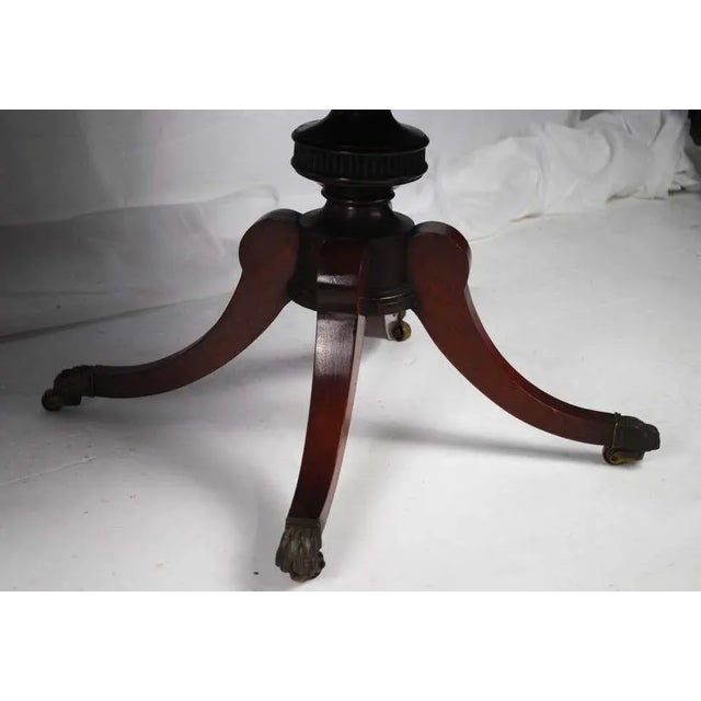 Metal 19th Century English Regency Hexagonal Sewing Chests or Side Tables, Set of 2 For Sale - Image 7 of 9