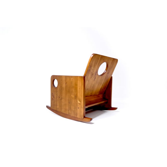 1960s Vintage Swedish Rocking Chair, 1960s For Sale - Image 5 of 18