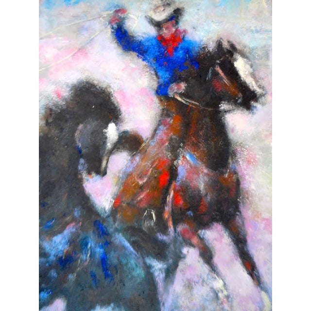 This is an oil on artist board (unframed) by the important Hungarian-born and internationally celebrated Denes de Holesch...