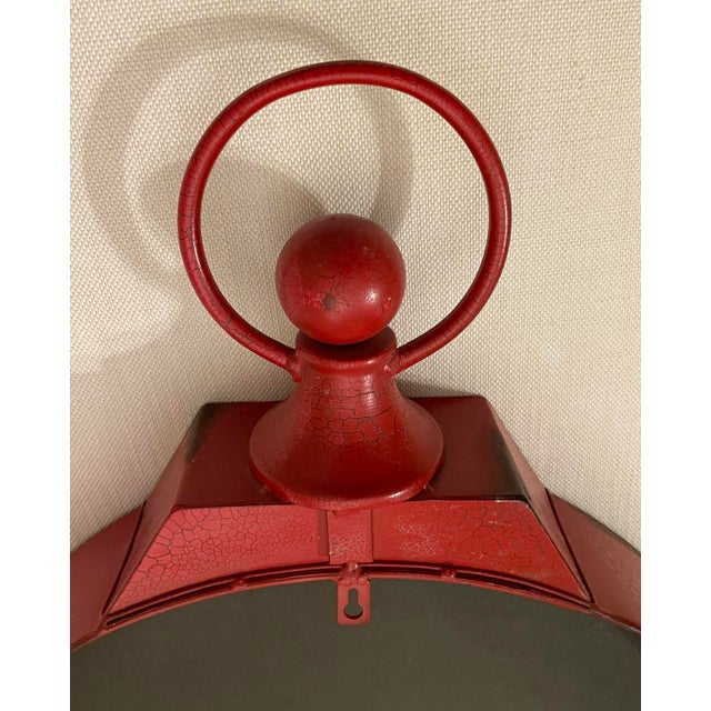 Large Vintage Metal Pocket Watch Frame French Cafe Wall Clock Cafe Des