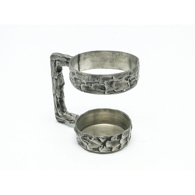 1970s Postmodern Greek Tin Tea Basket, 1970s For Sale - Image 5 of 8