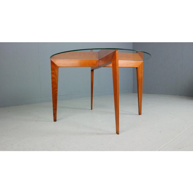 Coffee Table in Oak by Gio Ponti for Isa Bergamo, 1957 For Sale - Image 15 of 18