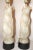 Alabaster Share Large Pair of Antique Hand Carved Alabaster Stone Wood Flame Fire Table Lamps For Sale - Image 8 of 12