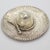 Vintage Mexican Handmade Genuine Sterling Silver 925 Traditional Sombrero Hat For Sale - Image 6 of 11