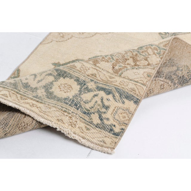 Vintage Oushak Runner for Kitchen For Sale - Image 11 of 12