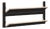 80×40-2 Fläpps Shoe Shelf in Black from Ambivalenz For Sale
