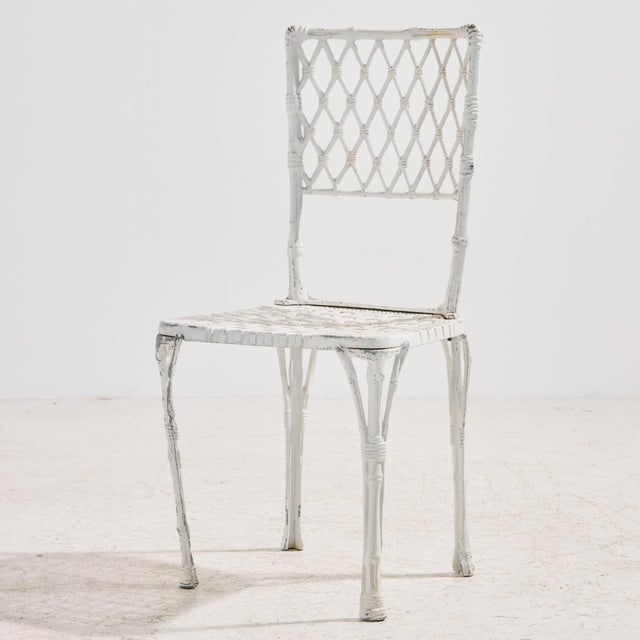 Vintage Garden Set in Cast Aluminium, 1970s, Set of 6 For Sale - Image 13 of 18
