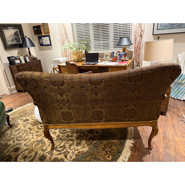 Councill Furniture Southern Traditional Settee For Sale - Image 4 of 9