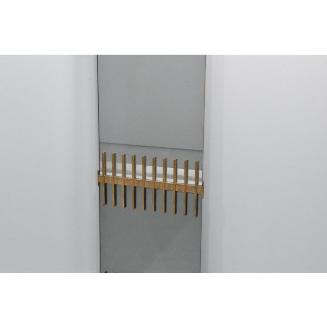 Wall Mirror by Ettore Sottsass Jr. and Santambrogio and De Berti, 1950 For Sale - Image 11 of 16