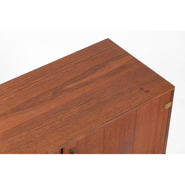 Danish Mid-Century Modern Teak Bookcase Cabinet by Peter Løvig Nielsen, 1960s For Sale - Image 14 of 18