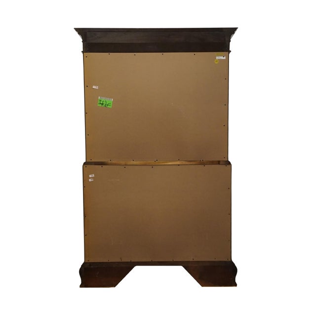 Universal Furniture Banded Mahogany Biedermeier Traditional Victorian Style 45" Chest on Chest 609150 For Sale - Image 11 of 14