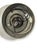 Traditional Vintage Progress Flush Mount Ceiling Light Frosted Glass Shade Brass For Sale - Image 3 of 5