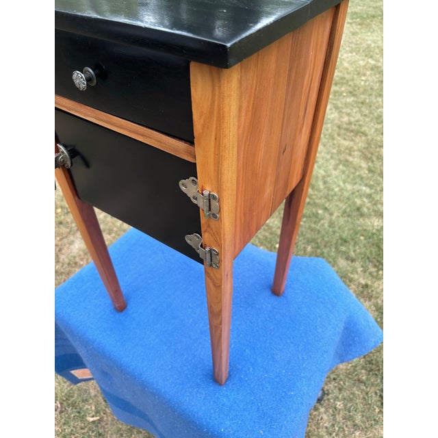1940s Vintage Humidor Cabinet Stand For Sale - Image 4 of 12