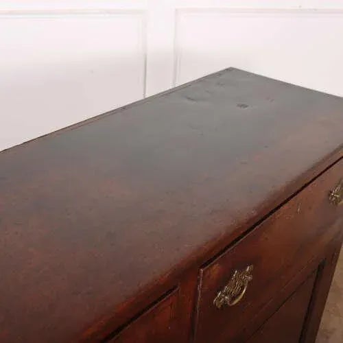English Oak Dresser Base For Sale - Image 11 of 13