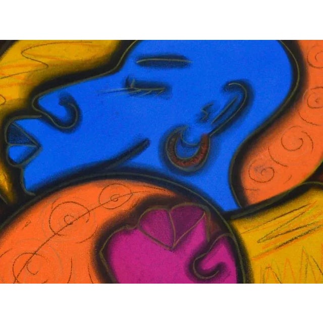 Abstract Figurative Abstract Paintings By Kelvin Curry For Sale - Image 3 of 5