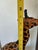 Hand Made Vintage Leather-Wrapped Giraffe Safari Sculpture For Sale In Boise - Image 6 of 12