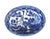 Vintage Blue and White Willow Pattern Decorative Set of 21 Plates Made in Japan For Sale In New York - Image 6 of 12