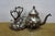Metal Vintage Birmingham Silver Co Plated Tea Set Tilting Kettle Sugar Creamer - 5 Pieces For Sale - Image 7 of 18