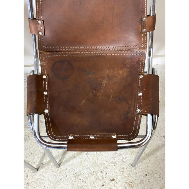 1960s Les Arcs Dining Chairs by Charlotte Perriand for Les Arcs France - Set of 6 For Sale In Chicago - Image 6 of 10