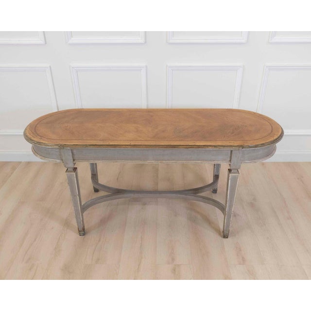 French French 20th Century Painted Cutting Table For Sale - Image 3 of 8