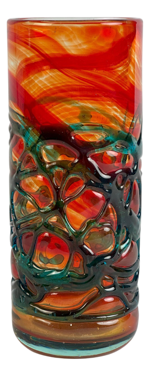 Vintage Art Glass Vase from Mdina, 1980s