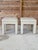 Pair of Vintage Billy Baldwin Attributed Upholstered Parsons Ottomans For Sale - Image 9 of 12
