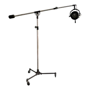 Industrial Studio Theater "Super Hi-Lite" Floor Lamp by Beattie Hollywood