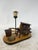 Wooden Ashtray with Decorative Carriage, 1930s For Sale - Image 10 of 10