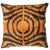 Contemporary Tiger Silk Velvet Pillow For Sale