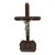 Antique Tramp Art Crucifix For Sale