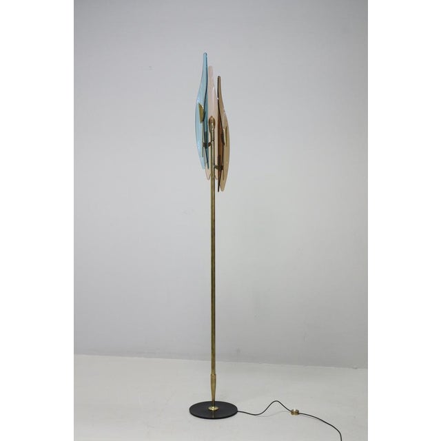 Vintage Dahlia Floor Lamp by Max Ingrand for Fontana Arte, 1958 For Sale - Image 14 of 18
