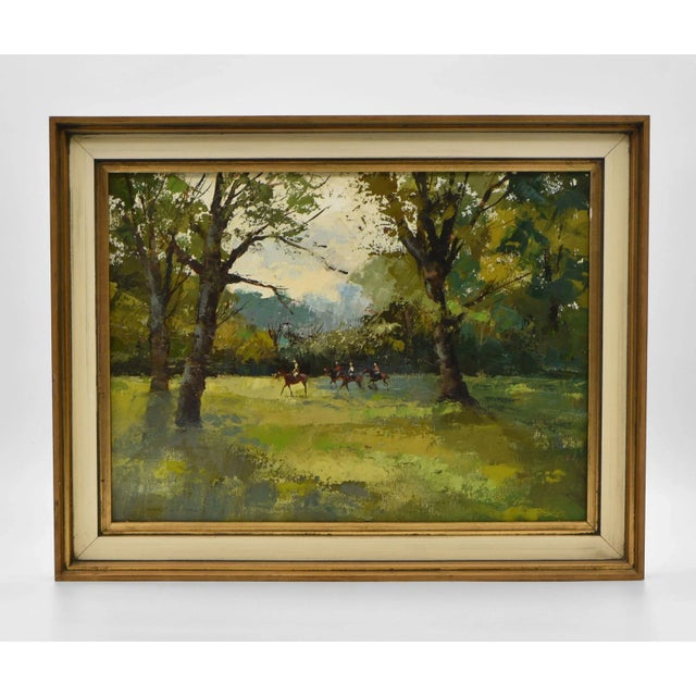 Mark Randall, Training Jockeys, Oil Painting For Sale - Image 7 of 7