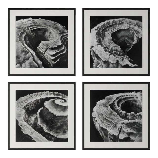 Paper Relief Landscapes – Set of Four Fine Art Prints For Sale - Image 7 of 7