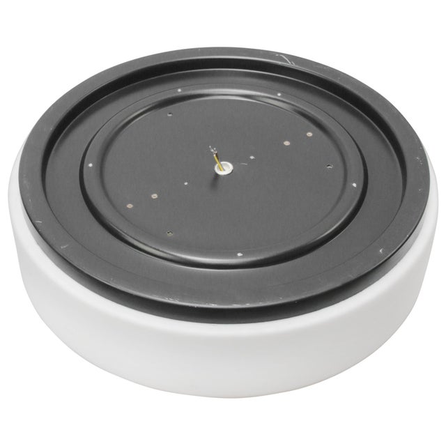 White Opaline Glass Wall Round Flush Mount from Bega Limburg For Sale - Image 14 of 17