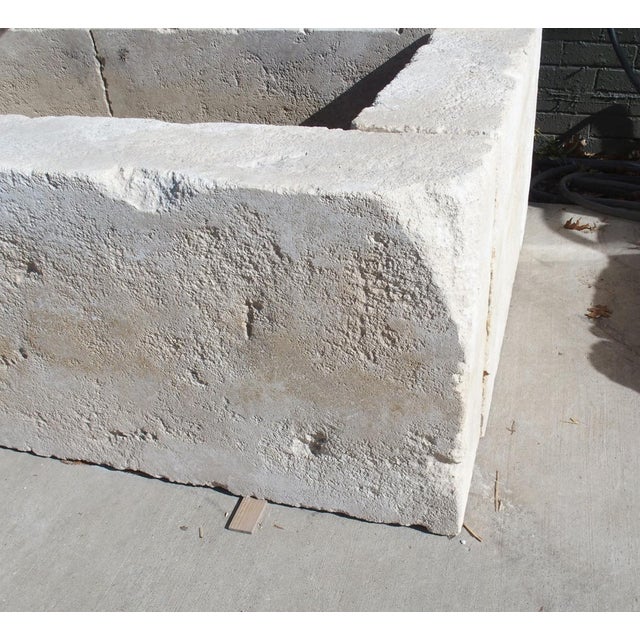 Sigonce Large Carved Spill Bowl Limestone Wall Fountain From Provence, France For Sale - Image 10 of 18