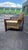 Modern Thayer Coggin Labelled Wood Modern Lounge Chair Clean Fabric For Sale - Image 3 of 4