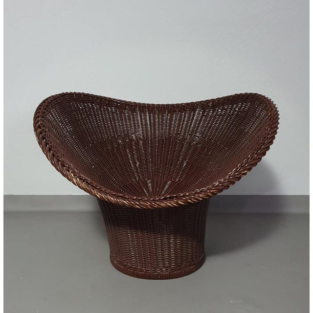 Wicker Model E20 Chair by Egon Eiermann for Heinrich Murmann, 1957 For Sale - Image 12 of 12