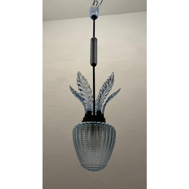 1940s Murano Glass Pendant by Ercole Barovier, 1940s For Sale - Image 5 of 15
