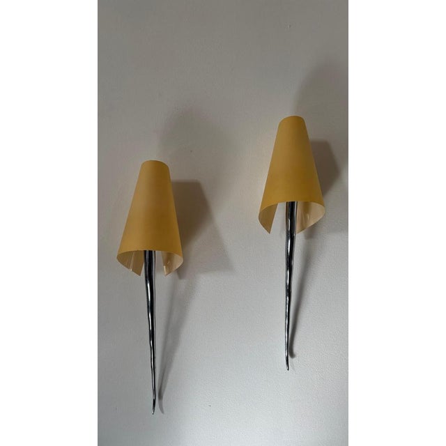 Vintage Medusa Wall Lights by Pete Sans, 1980s, Set of 2 For Sale - Image 6 of 17