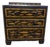 19th Century English Ebony Bamboo Chest For Sale