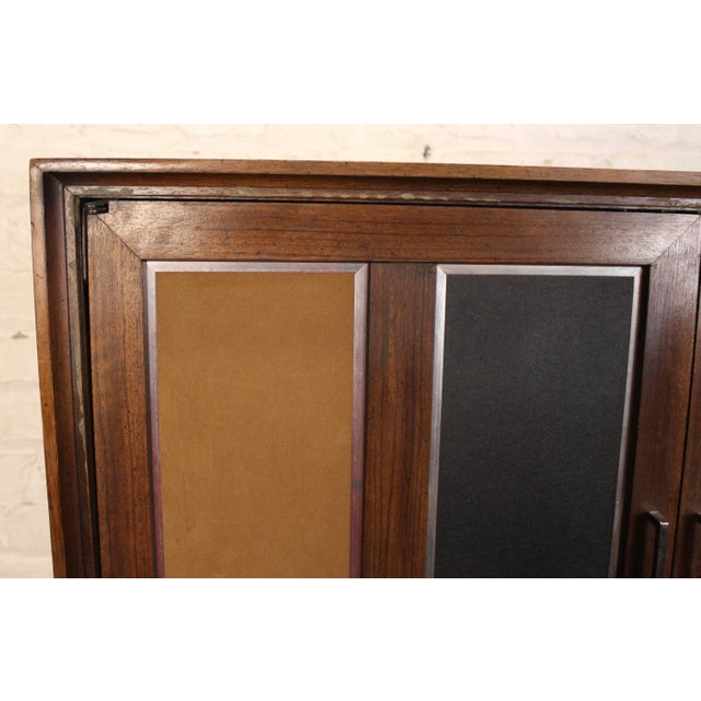Mid-Century Armoire Style Cabinet by Lane Furniture For Sale - Image 12 of 18