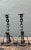 Vintage Wrought Iron Chain Candle Holders For Sale - Image 9 of 12