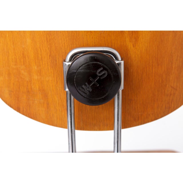 Industrial German Bauhaus Swivel Chair by Egon Eiermann for Wilde & Spieth, 1950s For Sale - Image 6 of 11
