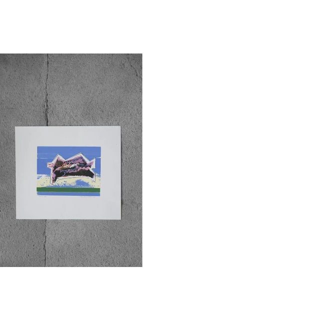 1950s Color Lithograph on Fabriano Paper by Hardy Strid, 1950s For Sale - Image 5 of 8