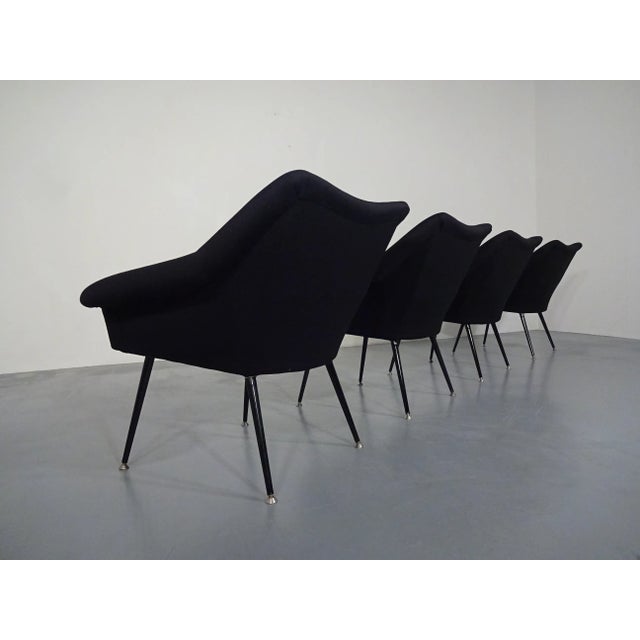 Mid-Century Lounge Chairs, 1960s, Set of 4 For Sale - Image 9 of 18