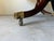 Vintage Baker Furniture Georgian Style Double Pedestal Extension Dining Table For Sale - Image 14 of 18