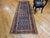 19th Century Bidjar Runner, Hand-Knotted Wool, Allover Paisley Pattern, Blue & Red, 3x9 For Sale - Image 13 of 14