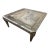 1990s Smoke Mirrored Square Coffee Table For Sale