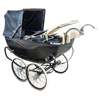 Twin Stroller from Millson's, 1930s For Sale